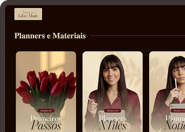 Área de Membros Glow Mode